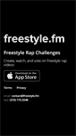 Mobile Screenshot of freestyle.fm